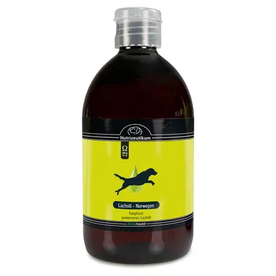 Produktbild von 500ml Schecker Lachsöl vom norwegischen Lachs