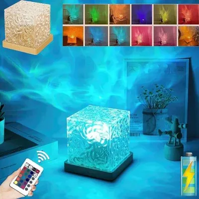 Immagine prodotto di Proiettore luminoso a LED a 16 colori, ricaricabile