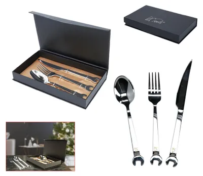 Imagen del producto de Juego de cubiertos KS TOOLS, 3 piezas (11100)