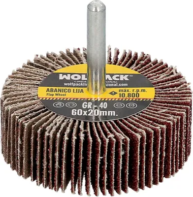 Obrázek produktu pro Brusný kotouč o zrnitosti 40 ø 60 x 20 mm. Brusný kotouč, brusné kotouče, broušení, broušení, leštění