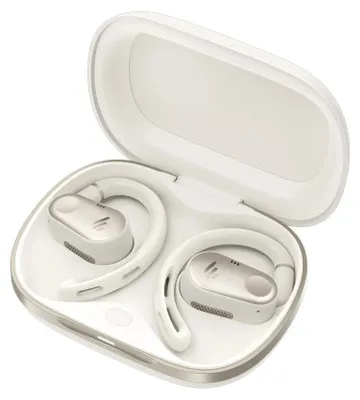 Obrázek produktu pro Comfo Flex – Bezdrátová sluchátka s otevřenou konstrukcí – Hi-Res audio – 40 hodin výdrže baterie – Aktivní potlačení hluku – Bluetooth 5.4 – LDAC – Bílá barva