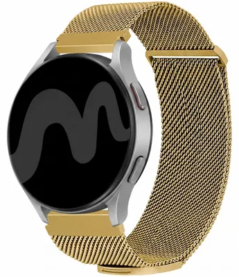 Productafbeelding van imoshion Milanees magnetisch bandje - Universeel 20 mm aansluiting - Maat M - Goud, AI-gegenereerde afbeelding