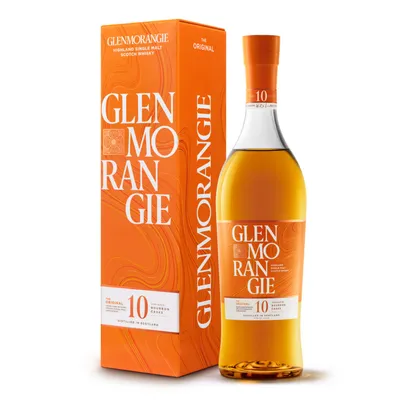 Produktbild von Glenmorangie The Original 10 Years Highland Single Malt Scotch Whisky v darčekovom balení | 40 % obj. | 0,7 l