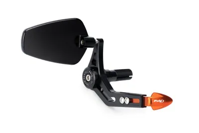 Produktbild von PUIG 21440T Bemshebelschutz mit Ruckspiegel Pro  passend fuer HONDA X-ELEVEN Orange
