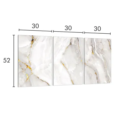 Imagen del producto de Placa de vidrio protectora para cocina, dimensiones 30x52 cm