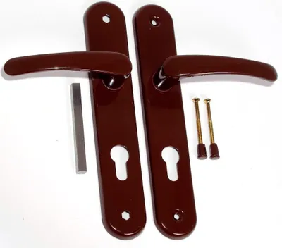 Produktbild von Türdrücker PZ Türgriff Türklinke Türbeschlag GAM-BIS 72 mm Braun