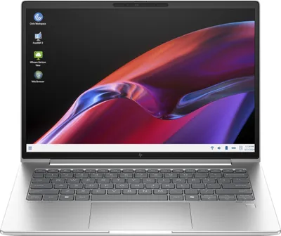 Image de HP Elite Mobile Thin Client mt645 G8 - Charnière à 180° - AMD Ryzen 3 7335U / 3 GHz - Windows 10 IoT Enterprise - Radeon 660M - 8 Go de RAM - SSD NVMe de 256 Go - Écran IPS 14 pouces (35,56 cm) 1920 x 1200 - Wi-Fi 6E, Bluetooth - Couleur argent pike - Clavier : allemand