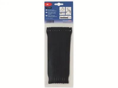 Produktbild von HELLERMANNTYTON Klettbinder TEXTIE-Set, 10-teilig, Typ: BL