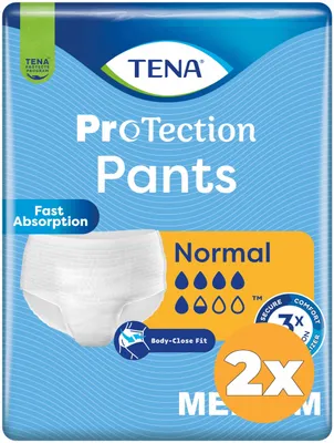 Productafbeelding van 2x Tena Pants Normal ProTection M (30 stuks)