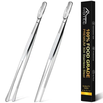 Immagine prodotto di Set di 2 pinze da cucina in acciaio inossidabile - 30 cm
