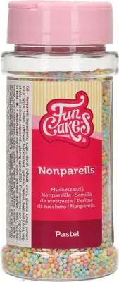 Produktbild von FunCakes Nonpareils Pastel Mix / Pastellfarben Mix 80 g