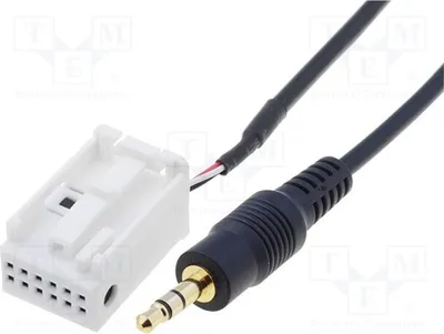 Produktbild von 1x Aux-Adapter Jack 3,5mm VW Navigationssystem: -310,-510  AUX Signaleingänge