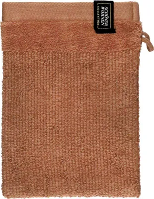 Produktbild von SWK Waschhandschuh 6er Set rost - 16 x 21 cm