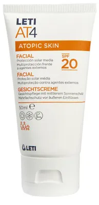 Productafbeelding van Leti At4 Gezichtscrème SPF20, 50 ml