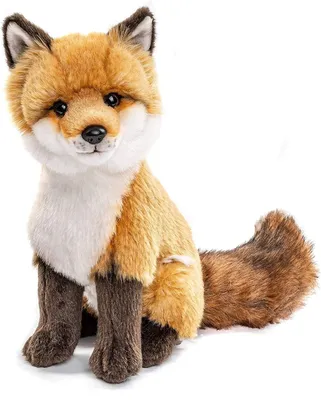 Immagine prodotto di Uni-Toys - Volpe rossa classica - 27 cm (altezza) - volpe di peluche - peluche, peluche