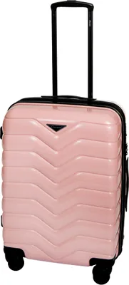 Produktbild von Mittelgroße Hartschalenkoffer Trolley V PASTEL Pink Koffer 66 cm Cavalet BOWATEX