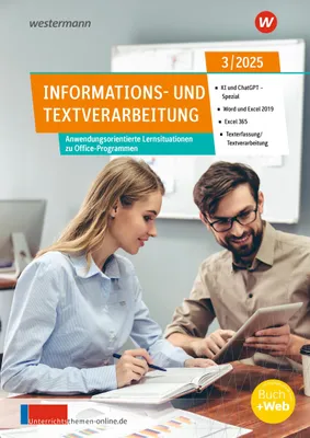 Produktbild von Unterrichtsthemen Informations- und Textverarbeitung. Ausgabe 3/2025