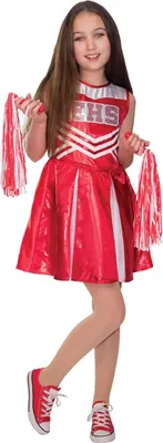 Produktbild von High School Musical Cheerleader Kinderkostüm Kindergröße: 104