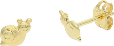 Produktbild von JuwelmaLux Ohrstecker Schnecke 333 Gold JL14-06-0409