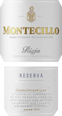 Produktbild von Montecillo Reserva Rioja DOCa 2022 Rioja | Spanien | 13,5% vol | 0,75 l