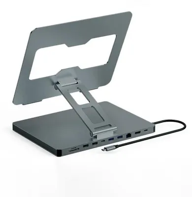 Obrázok produktu pre USB-C adaptér s držiakom pre MacBook Pro, 10 v 1, s HDMI portom podporujúcim rozlíšenie 4K pri 60 Hz