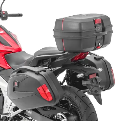 Produktbild von Set SCT6 Motorrad Koffer + Kofferträger + Topcase