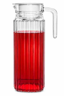 Productafbeelding van Saftkan 1,1 liter, waterkan, glazen kan, waterkan, kan, glazen kan, kan voor in de koelkast