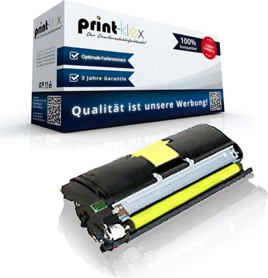 Produktbild von Kompatible Tonerkartusche für Konica Minolta QMS Magicolor 2400 Series Magicolor 2400 W Magicolor 2430 Desklaser A00W132 A00W132 171-0589-005 1710589005 A00W131 171-0589-001 Yellow Gelb - Office Plus Serie
