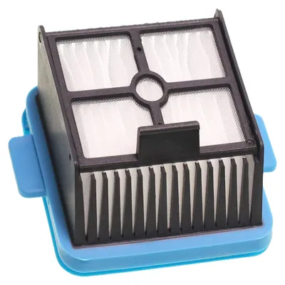 Imagen del producto de Filtro HEPA lavable para aspiradoras N5 NR501045, Filtr, aspiradoras verticales, color azul, gris y blanco, marca Hoogo, modelo N5, 1 unidad