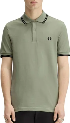 Produktbild von Fred Perry Polo grün 2-Knopf Kurzarm