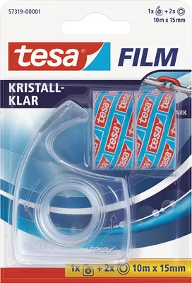 Obrázok produktu pre TESA 57319, 10 m, Priesvitné, 15 mm, 2 kusov