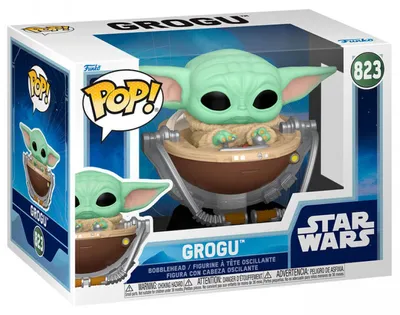 Zdjęcie produktu dla Figurka Funko POP Star Wars 823 Grogu Mandalorian