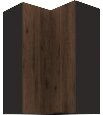 Productafbeelding van Wandkast 60 SILVIA 30, zwart / okapi eikenhout