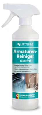 Produktbild von HOTREGA Armaturen-Reiniger säurefrei 500 ml, Badreiniger, Küchenreiniger, Abperleffekt