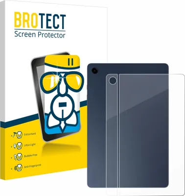 Produktbild von BROTECT Schutzglas für Samsung Galaxy Tab A9 Plus 5G (Rückseite) Schutzfolie Panzer Folie Glas Display Schutz klar