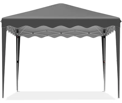 Obrázek produktu pro Zahradní altán se 4 bočními panely, 3 x 3 m, UV ochrana 50+, šedý