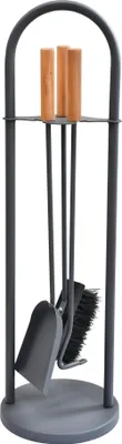 Image de J.A.D. TOOLS Couverts de cheminée avec manche en bois