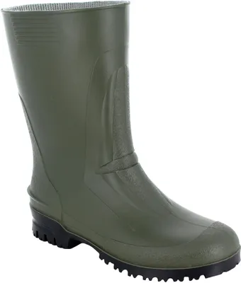 Zdjęcie produktu dla Buty robocze Kerbl PVC IDRO LOW, do połowy łydki, rozmiar 45, oliwkowo-zielone