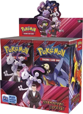 Produktbild von Pokémon TCG Destined Rivals Booster Display Box (36 pakietów) EN
