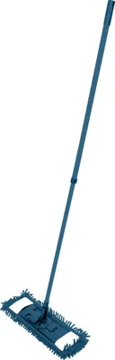Image de Balai mop chenille telescopique 130 cm bleu