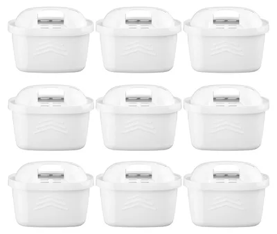 Wasserfilterpatronen, 9 Stück, kompatibel mit Maxtra+