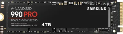 Immagine prodotto di Samsung 990 PRO M.2 4 TB PCI Express 4.0 V-NAND MLC NVMe