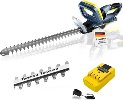 Produktbild von Akku Heckenschere 20V, 2Ah Akku, 510 mm Schnittlänge, 16 mm Zahnabstand FANZTOOL