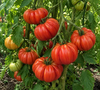 Produktbild von SaatPilot Tomate 'Ochsenherz' 100 Samen Ochsenherztomate