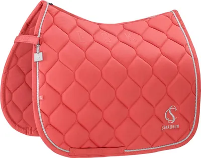 Produktbild von Eskadron Classic Sports Schabracke " SPARKLE " Form - Dressur Farbe - coral blossom