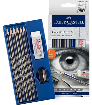 Zdjęcie produktu dla Faber-Castell 114000 FABER-CASTELL Zeichenset Goldfaber Bleistift