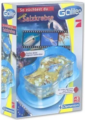Produktbild von Clementoni Galileo Kleine Experimentierbox Salzkrebse züchten