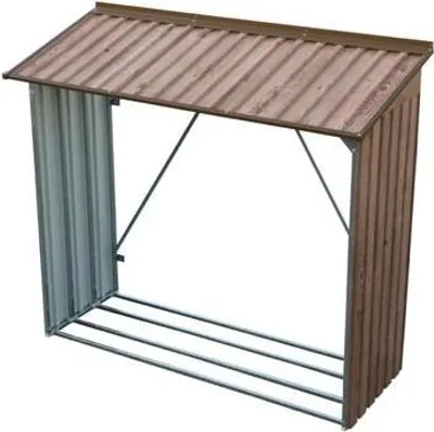 Immagine prodotto di DURAMAX Riparo in legno 182 x 74 x 162 cm, lamiera, decoro rovere DURAMAX 53545