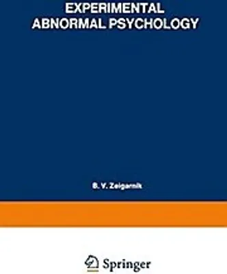 Obrázok produktu pre Experimental Abnormal Psychology