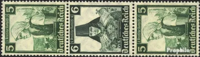 Produktbild von Briefmarken Deutsches Reich 1935 Mi S232 postfrisch Volkstrachten